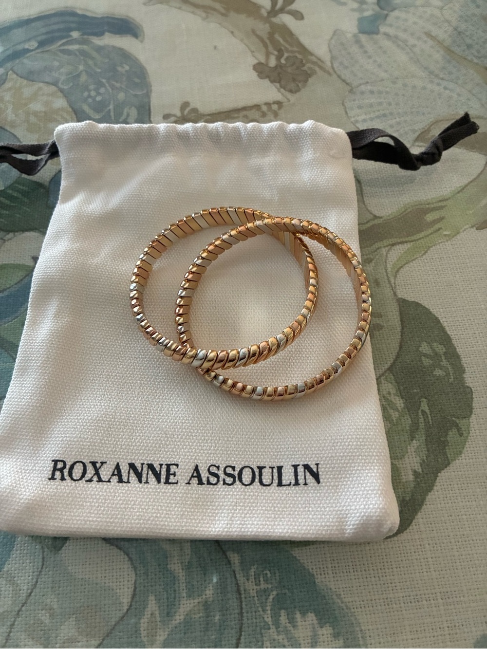 Roxanne Assoulin The Double
Cobra Bracelet Tricolor FABUOIUS